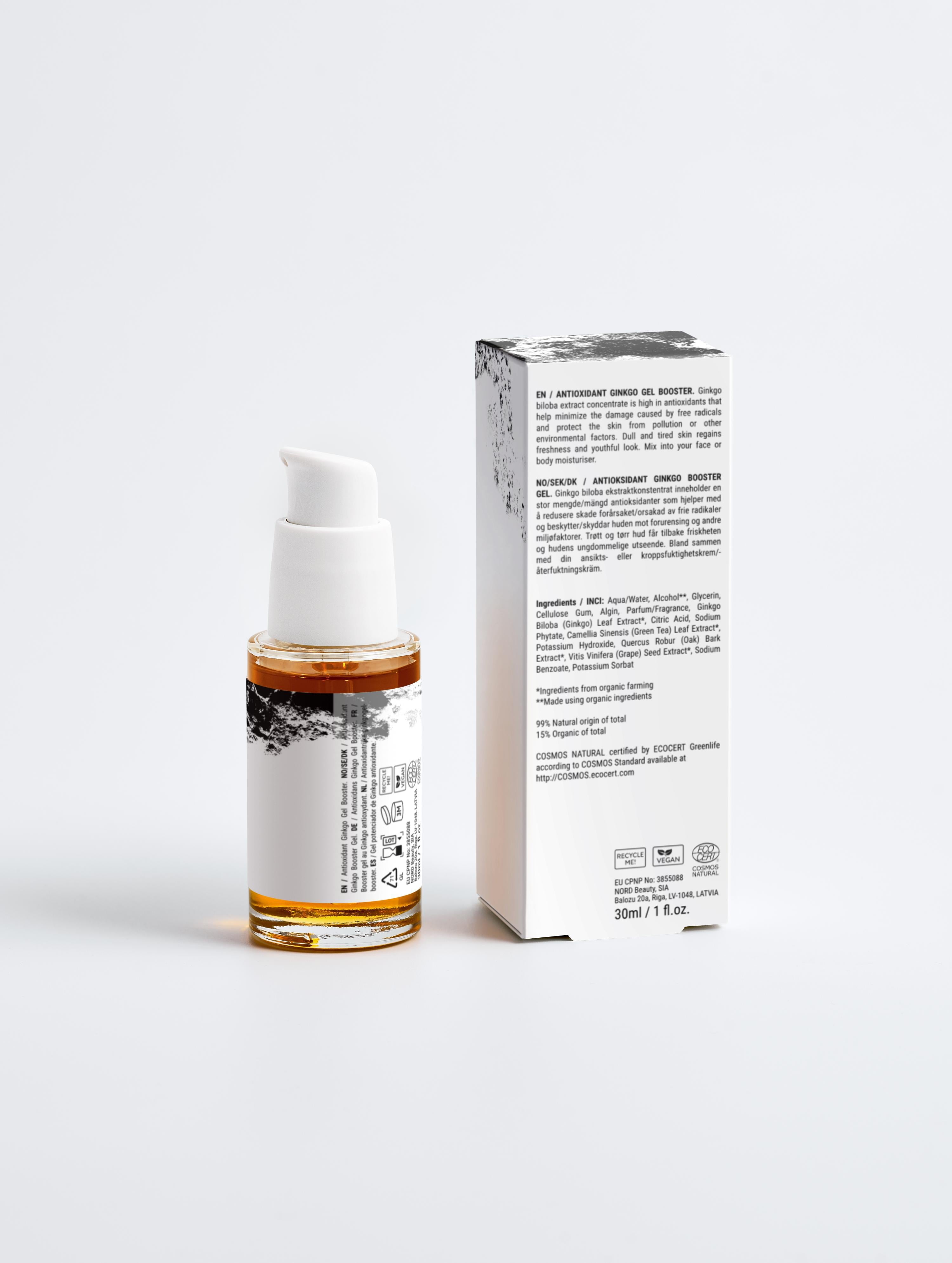 Antioxidant Ginkgo Gel Booster